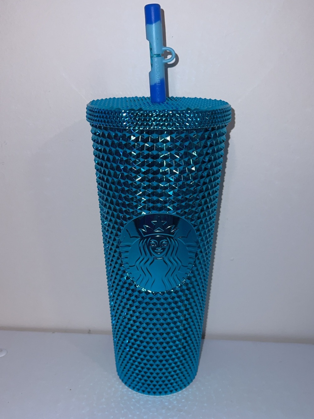 Starbucks Studded Tumbler - Metallic Blue